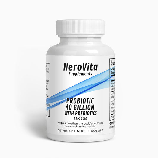 Probiotic 40 Billion with Prebiotics