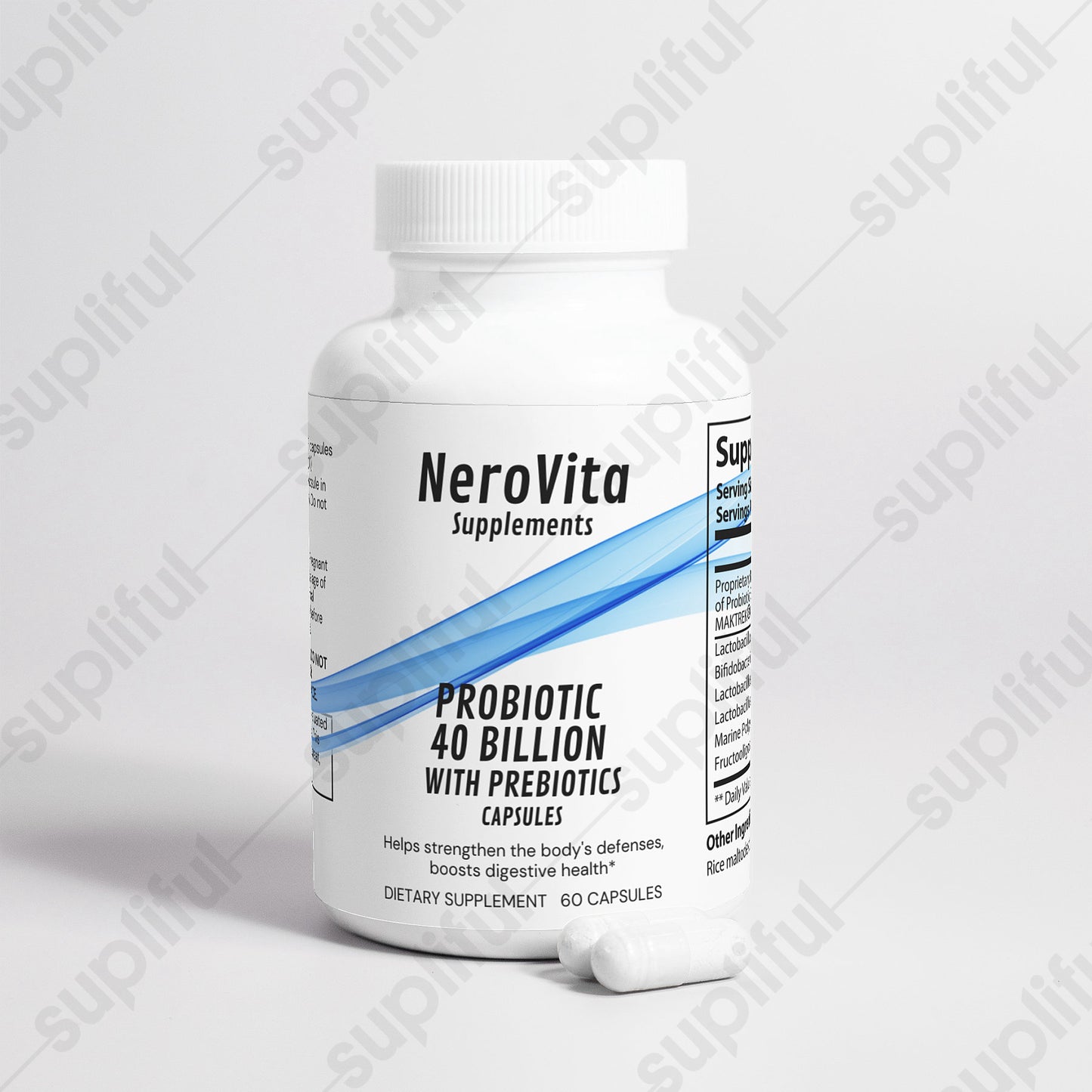 Probiotic 40 Billion with Prebiotics