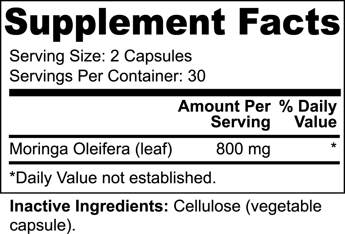 Moringa Pure Caps